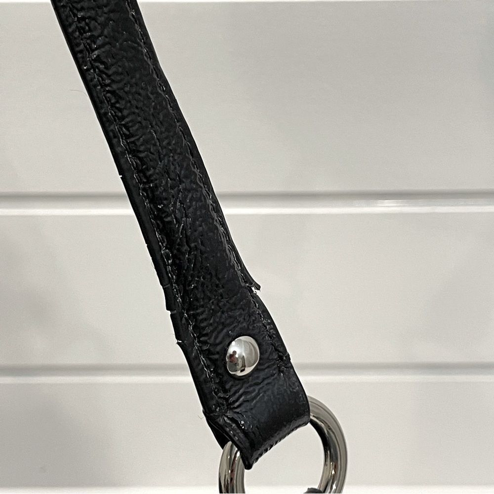 Coach Ashley Triple Compartment Dotted OP Art Hobo Tote Handbag Bag Black F21920 - Picture 11 of 16